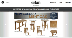 Desktop Screenshot of ezfurn.com.au